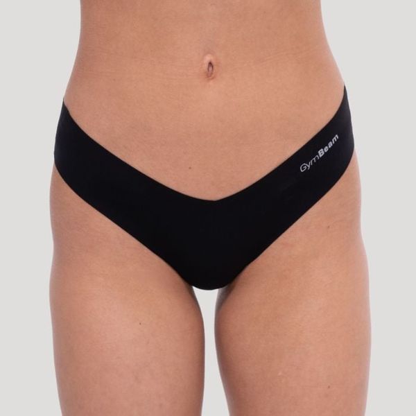 Bezšvové nohavičky Comfy 3Pack Black - GymBeam, veľkosť M