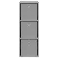 vidaXL Servírovacia skriňa so zásuvkou Sivý Sonoma 35 x 32 x 99,5 cm