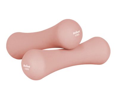 Posilňovacie činky 21kg, REBEL ACTIVE RBA-2329-S, neoprén, sada 10ks Posilovací činky 21kg, REBEL ACTIVE RBA-2329-S, neopren, sada 10ks