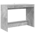vidaXL Postelový stôl Betónovo sivá Kompozitné drevo 100 x 45 x 75 cm