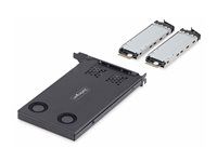 Adaptér rozhrania - M.2 - M.2 NVMe Card / PCIe (NVMe) - PCIe 4.0 x8 - čierna