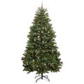 vidaXL Umelý vianočný stromček 300 cm 300 LED Teplá biela PVC a oceľ