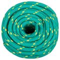 vidaXL Lodné lano zelené 16 mm 25 m polypropylén