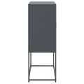 vidaXL Vysoká skrinka antracitová 68,5x38,5x107 cm oceľ