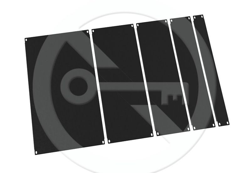 Solarix Zaslepovací panel 19" 1U BK, ZP-01-B Solarix Zaslepovací panel 19" 1U BK, ZP-01-B