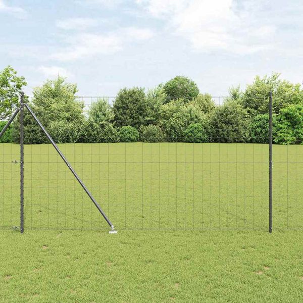 vidaXL Zváraný drôtový plot s hrotmi 10 x 1,6 m (Š x V)
