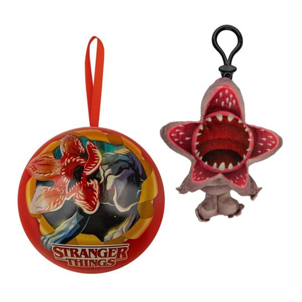 Vianočná guľa Stranger Things - Plyšová hračka Demogorgon