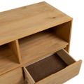 vidaXL Skrinka so zásuvkami SAUDA dub 99x43x55 cm borovicový masív