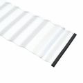 vidaxl Okraj Trávnika 1000 x 20 x 0,03 cm Pozinkovaná oceľ Strieborná
