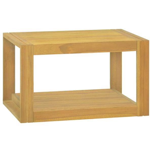 vidaXL Nástenná kúpeľňová skrinka 60x45x35 cm masívne teakové drevo