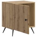 vidaXL Nočný stolík Dub artisan 43 x 34,5 x 50 cm Kompozitné drevo
