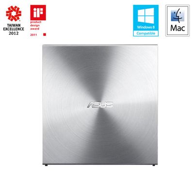 ASUS SDRW-08U5S-U strieborná ultraslim DRW USB-A + softvér