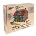 Montessori multifunkčný drevený domček Kruzzel 22564
