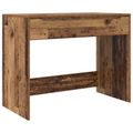 vidaXL Stôl Staré drevo 100 x 50 x 78 cm Konštruované drevo