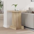 vidaXL Koncový stôl Sonoma dub 44,5 x 45 x 55 cm Kompozitné drevo