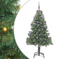 vidaXL Vianočný stromček Zelená 210 cm PVC