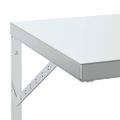 vidaXL Nástenné police 2 ks 75x40 cm, strieborné, nehrdzavejúca oceľ