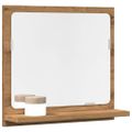 vidaXL Kúpeľňová skrinka dub artisan 40x11x37 cm kompozitné drevo
