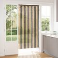 vidaXL Záves proti hmyzu z chenille Tmavohnedá a béžová 100 x 200 cm
