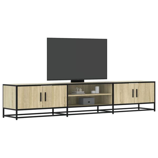 vidaXL TV skrinka dub sonoma 210x35x41 cm kompozitné drevo