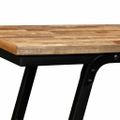 vidaXL TV stolík z recyklovaného teakového dreva, 110x35x30 cm