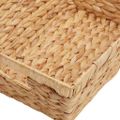 vidaXL Úložné košíky 2 ks Vodný hyacint 38 x 28 x 15 cm Prírodná