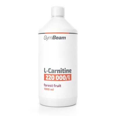 L-karnitín - GymBeam, lesné ovocie, 1000 ml, tekutý