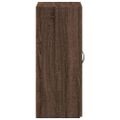 vidaXL Kartotéka hnedý dub 60x32x77,5 cm kompozitné drevo
