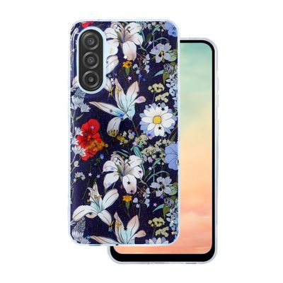 Obal Glow Glam pre Samsung Galaxy A16 4G / A16 5G modrý