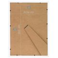 vidaXL Fotorámiky na stenu alebo stôl 5 ks biele 29,7x42 cm MDF