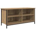 vidaXL TV skrinka 100 x 40 x 50 cm Remeselný dub Kompozitné drevo