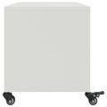 vidaXL TV skrinka biela 68x39x43,5 cm oceľ