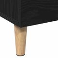vidaXL Highboard Čierny dub 70 x 31 x 115 cm Kompozitné drevo