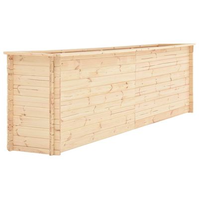 vidaXL Vyvýšený záhradný záhon 300x50x80,5 cm, borovicové drevo 19 mm