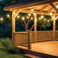 Forever Light Solar LED String Lights SUNARI FLS-180 8.5m 10+1 clear bulbs 1800mAh + RC