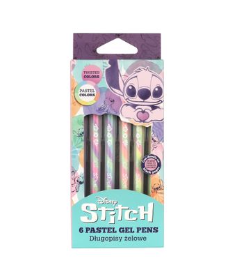 Gélové perá Stitch Pastel 6 ks