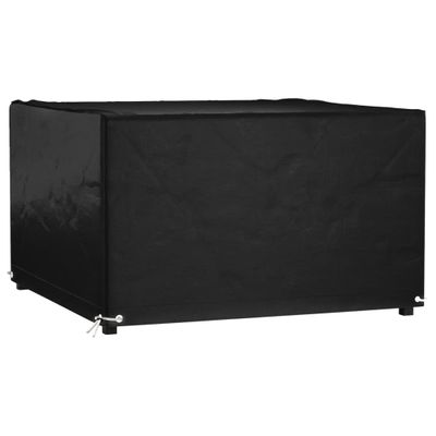 vidaXL Obal na záhradný nábytok, 8 očiek 132x132x80 cm, štvorcový
