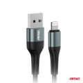 Kábel na nabíjanie USB-A nabíjanie iPhone 3A 100cm FullLINK AMiO-03913