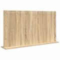 vidaXL Toaletné zrkadlo Sonoma dub 100 x 55 x 18 cm Obdĺžnikový