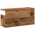 vidaXL Nástenná skrinka 60x20x30 cm staré drevo kompozitné drevo
