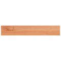 vidaXL Parapety 2 ks Lak 90 x 20 x 2 cm Masívne bukové drevo