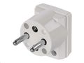 Zásuvka ABB 5536-2154 uhlová biela