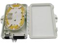 Optický nástenný box FTTH 4S, 4x adaptér (SC-simplex/LC-duplex), IP65 Optický nástenný box FTTH 4S, 4x adaptér (SC-simplex/LC-duplex), IP65