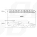 Svetlá pre denné svietenie DRL 810 AMIO-01266