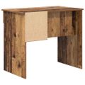 vidaXL Stôl Staré drevo 90 x 49 x 75 cm Kompozitné drevo