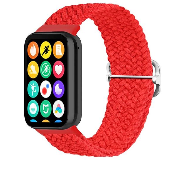 Braided strap mi band 8 PRO/M8 pro (4) red