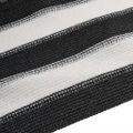 vidaXL Tieniaca sieť antracitovo-biela 1,5x10 m HDPE 75 g/m²