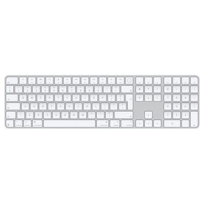 Apple Magic Keyboard Numeric Touch ID/Bezdrôtová Bluetooth/IE layout/Biela