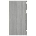 vidaXL Komoda sivá sonoma 70x35,5x67,5 cm spracované drevo