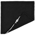 vidaXL Poťah na podložku 2 pcs HEERLEN Čierna 60 x 60 cm Bouclé